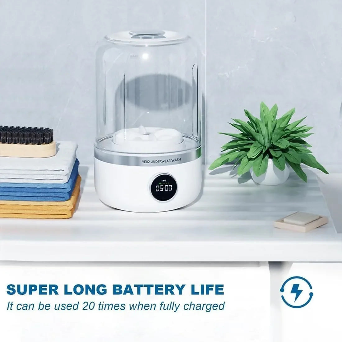 Compact Clothes Cleaner